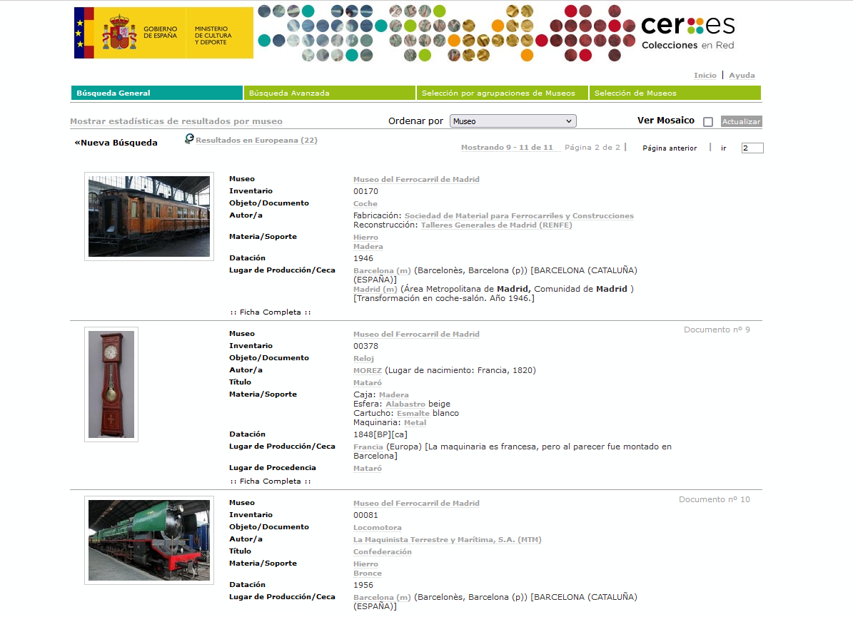 El Museo se incorpora a la Red Digital de Colecciones de Museos de España